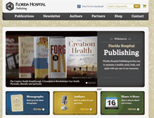 Tablet Screenshot of floridahospitalpublishing.com